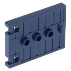 LEGO ajtó 1×5×3 3 bütyökkel és fogóval, sötétkék (93096)